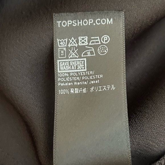 NWT TOPSHOP Long Line Double Breasted Dress /Blazer - Picture 5 of 10